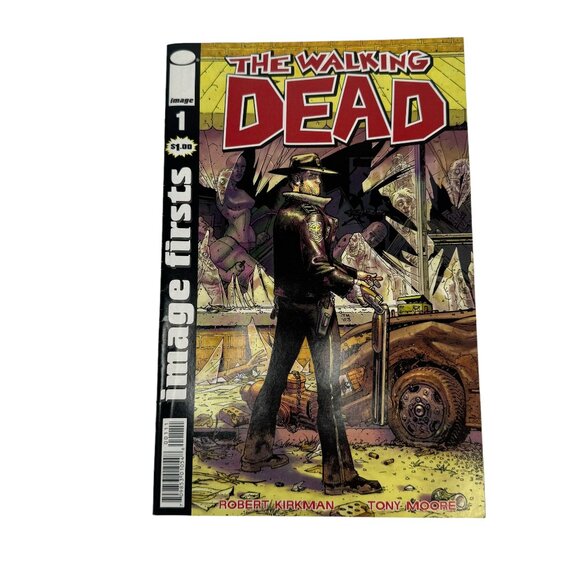 The Walking Dead #1 Image Firsts Comic Book Tony Moore, Robert Kirkman Zombies - Picture 1 of 3